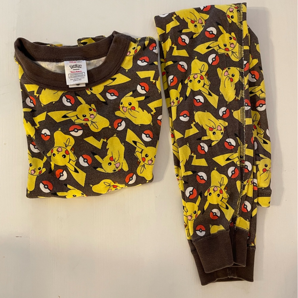Hanna Andersson Pokémon pajama set